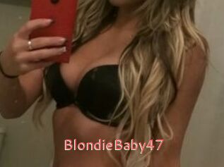 BlondieBaby47 Webcam Sexe Direct