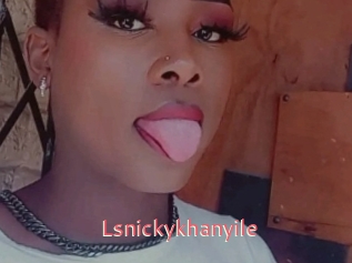 Lsnickykhanyile