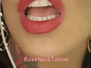 RoseNeckTattoo