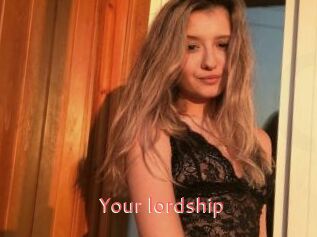 Your_lordship